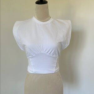 Zara White Women's Top